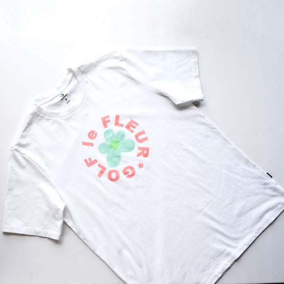 golf le fleur white tee